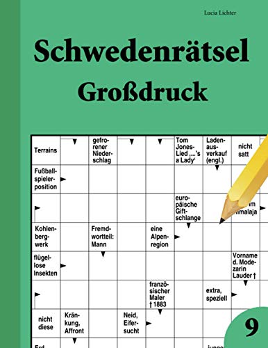 Schwedenrätsel Großdruck 9 von udv