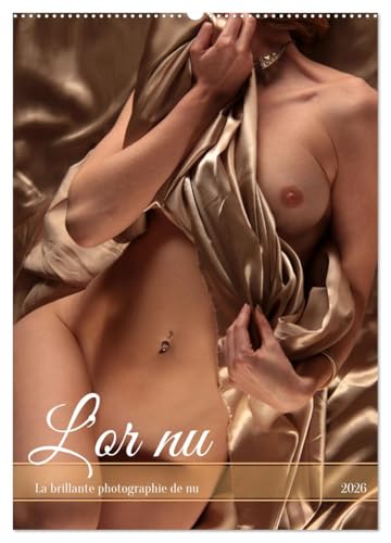 L'or nu (Calendrier mural 2026 DIN A2 horizontal), CALVENDO calendrier mensuel: La brillante photographie de nu von Calvendo