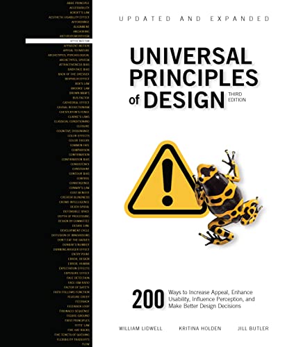 Universal Principles of Design, Updated and Expanded Third Edition: 200 Ways to Increase Appeal, Enhance Usability, Influence Perception, and Make Better Design Decisions (Rockport Universal, Band 1) von Quarto