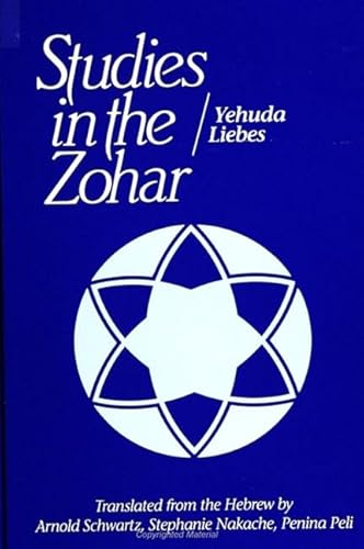 Studies in the Zohar (Suny Series in Judaica)
