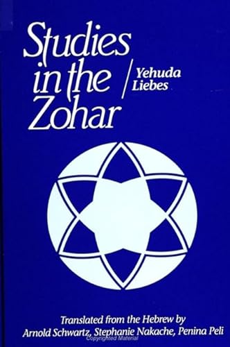 Studies in the Zohar (Suny Series in Judaica) von State University of New York Press