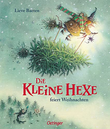 Die kleine Hexe feiert Weihnachten: Weihnachtliches Bilderbuch ab 3 Jahren für die Adventszeit