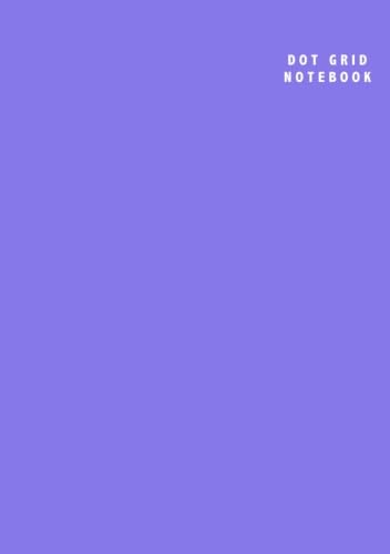 Dot Grid Notebook: B5 (6.93 x 9.85 inches)- 106 Dotted Pages || Purple Softcover Notebook/Journal