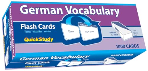 German Vocabulary: Quick Study