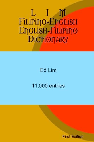 LIM Filipino-English English-Filipino Dictionary von Lulu Press, Inc.