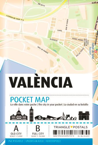 Valencia pocket Map: Pocket Map Valencia pocket Map: Pocket Map von TRIANGLE BOOKS