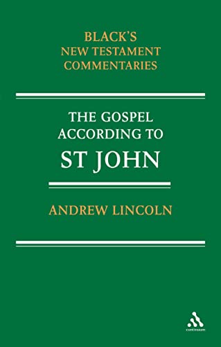 The Gospel According to St John: Black's New Testament Commentaries
