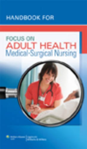 Handbook for Focus on Adult Health von Lippincott Williams & Wilkins