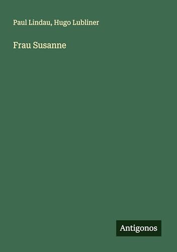 Frau Susanne von Antigonos Verlag