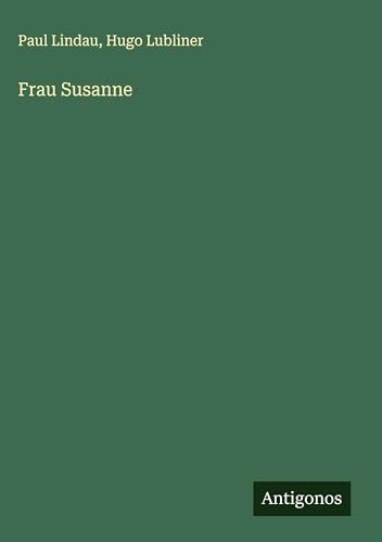Frau Susanne von Antigonos Verlag