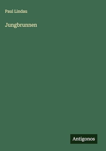 Jungbrunnen von Antigonos Verlag