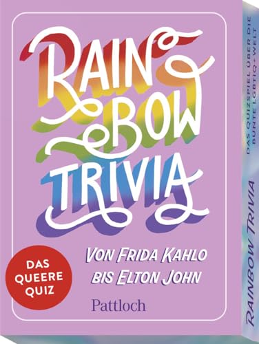 Rainbow Trivia: Von Frida Kahlo bis Elton John. Das queere Quiz | Das erste Quiz zu queeren Persönlichkeiten und Ereignissen.