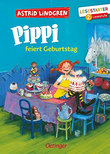 Pippi feiert Geburtstag: Lesestarter. 2. Lesestufe.Astrid Lindgren Kinderbuch-Klassiker für Leseanfänger. Oetinger Erstlesebuch ab 7 Jahren (Pippi Langstrumpf) Pippi feiert Geburtstag: Lesestarter. 2. Lesestufe.Astrid Lindgren Kinderbuch-Klassiker für Leseanfänger. Oetinger Erstlesebuch ab 7 Jahren (Pippi Langstrumpf)