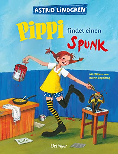 Pippi findet einen Spunk: Der Klassiker als Pappbilderbuch für Kinder ab 3 Jahren (Pippi Langstrumpf) von Oetinger