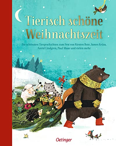 Tierisch schöne Weihnachtszeit: Die schönsten Tiergeschichten zum Fest von Kirsten Boie, James Krüss, Astrid Lindgren, Paul Maar und vielen mehr. ... über Tiere zum Vorlesen für Kinder ab 4 Jahre Tierisch schöne Weihnachtszeit: Die schönsten Tiergeschichten zum Fest von Kirsten Boie, James Krüss, Astrid Lindgren, Paul Maar und vielen mehr. ... über Tiere zum Vorlesen für Kinder ab 4 Jahre