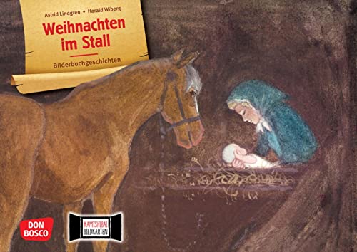 Weihnachten im Stall. Kamishibai Bildkartenset: Gemeinsam durch den Advent mit dem Erzähltheater – ein Bilderbuch-Klassiker für Kinder ab 3 (Bilderbuchgeschichten für unser Erzähltheater)
