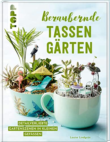 Bezaubernde Tassengärten: Detailverliebte Gartenszenen in kleinen Gefäßen von Frech