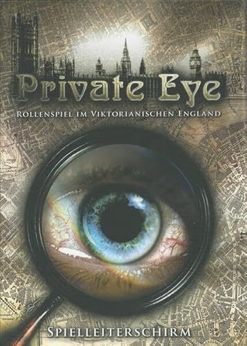 Private Eye - Spielleiterschirm: Detektiv-Rollenspiel im viktorianischen England