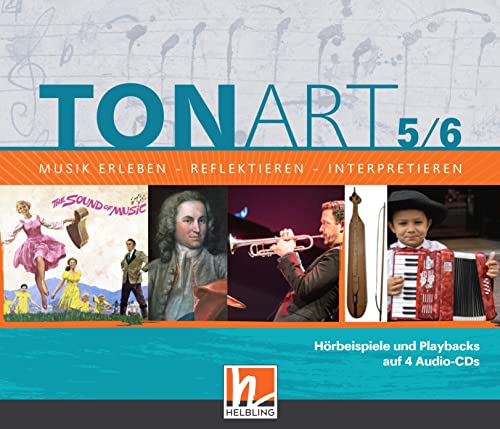 TONART 5/6. Audio-Aufnahmen: Musik erleben - reflektieren - interpretieren (TONART Bayern: Ausgabe LehrplanPLUS)