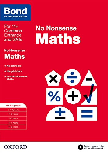 Bond: Maths: No Nonsense: 10-11+ years von Oxford University Press