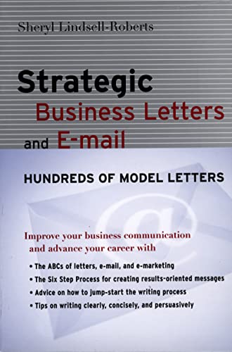 Strategic Business Letters and E-mail