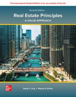 Real Estate Principles: A Value Approach ISE von McGraw-Hill Education
