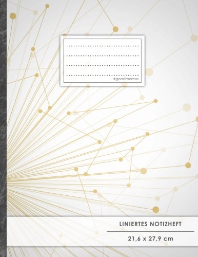 Liniertes Notizbuch • A4-Format, 100+ Seiten, Soft Cover, Register, Mit Rand, „Science“ • Original #GoodMemos Lined Notebook • Perfekt als Deutschheft, Schulheft, Übungsheft, Lineatur 27 Liniertes Notizbuch • A4-Format, 100+ Seiten, Soft Cover, Register, Mit Rand, „Science“ • Original #GoodMemos Lined Notebook • Perfekt als Deutschheft, Schulheft, Übungsheft, Lineatur 27