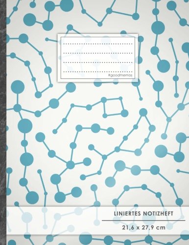 Liniertes Notizbuch • A4-Format, 100+ Seiten, Soft Cover, Register, Mit Rand, „Wissenschaftlich“ • Original #GoodMemos Lined Notebook • Perfekt als Deutschheft, Schulheft, Übungsheft, Lineatur 27 Liniertes Notizbuch • A4-Format, 100+ Seiten, Soft Cover, Register, Mit Rand, „Wissenschaftlich“ • Original #GoodMemos Lined Notebook • Perfekt als Deutschheft, Schulheft, Übungsheft, Lineatur 27