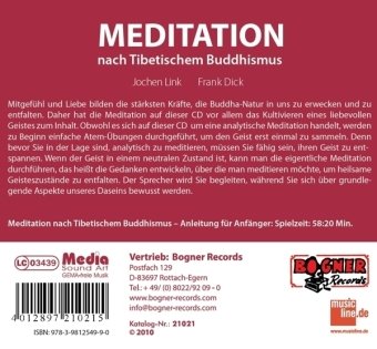 Meditation nach Tibetischem Buddhismus: Anleitung für Anfänger: Anleitung für Anfänger. 1 Titel, Instrumental