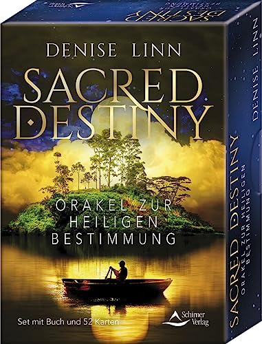 Sacred Destiny - Orakel zur heiligen Bestimmung: - Set mit Buch und 52 Karten von Schirner Verlag