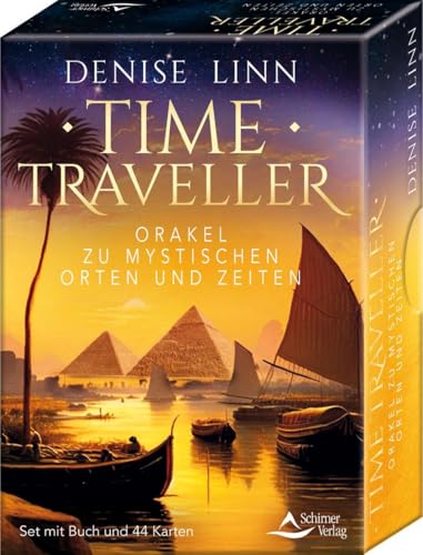 Time Traveller - Orakel zu mystischen Orten und Zeiten: - Set mit Buch und 44 Karten von Schirner Verlag