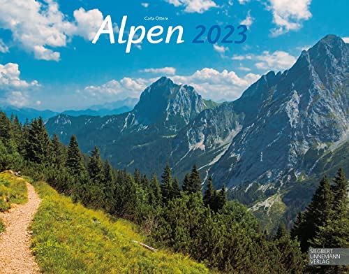 Alpen Kalender 2023 | Wandkalender Alpen/Europa im Großformat (58 x 45,5 cm) | Die Faszination Alpen: Großformat-Kalender 58 x 45,5 cm von Linnemann