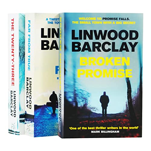 Promise Falls Trilogy Series Linwood Barclay 3 Books Collection Set (Broken Promise, Far From True & The Twenty-Three)