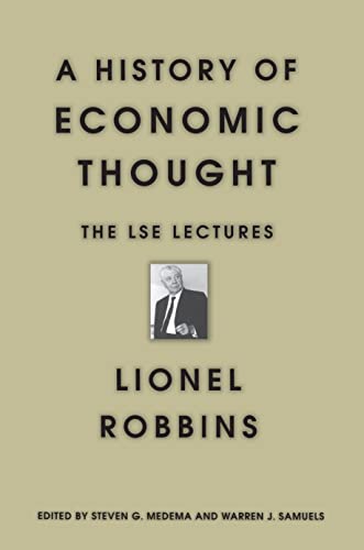 A History of Economic Thought: The LSE Lectures