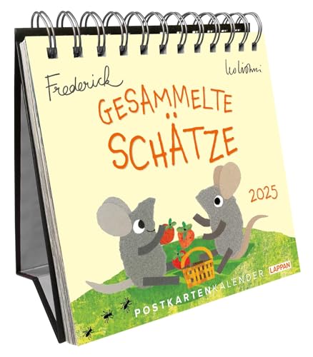 Frederick – Gesammelte Schätze 2025 (Frederick von Leo Lionni): Postkartenkalender | Mit 52 Postkarten zum Heraustrennen und Versenden | Geschenk für Frauen