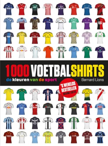 1000 voetbalshirts: de kleuren van de sport