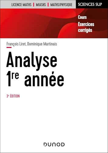 Analyse - Licence 1re année - 3e éd. von DUNOD