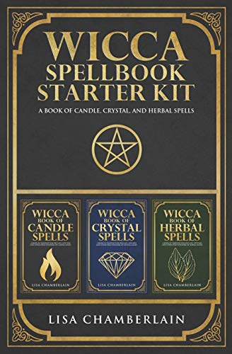 Wicca Spellbook Starter Kit: A Book of Candle, Crystal, and Herbal Spells (Wicca Starter Kit Series) von Chamberlain Publications (Wicca Shorts)