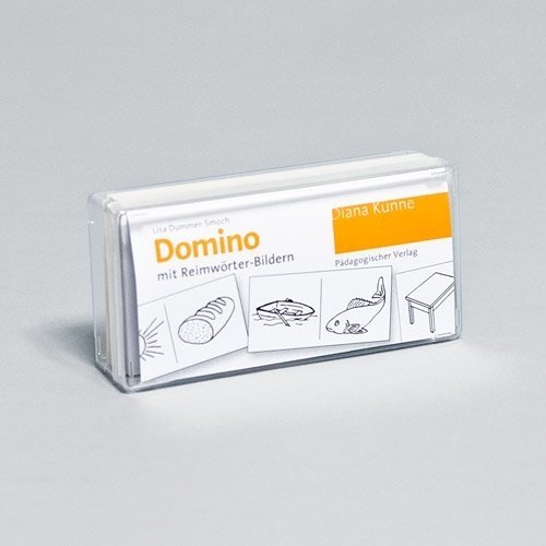 Domino mit Reimwörter-Bildern von Diana Künne Pädagogischer Verlag
