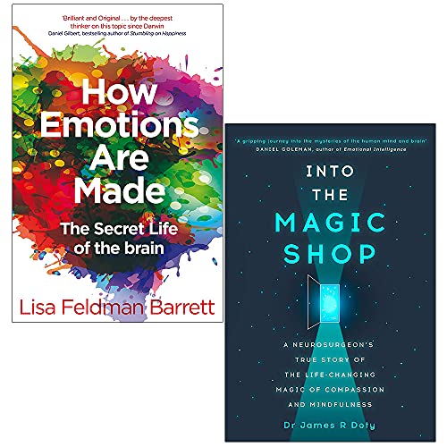 „How Emotions Are Made“ von Lisa Feldman Barrett & „Into the Magic Shop“ von Dr. James Doty, 2-Bücher-Sammlungsset