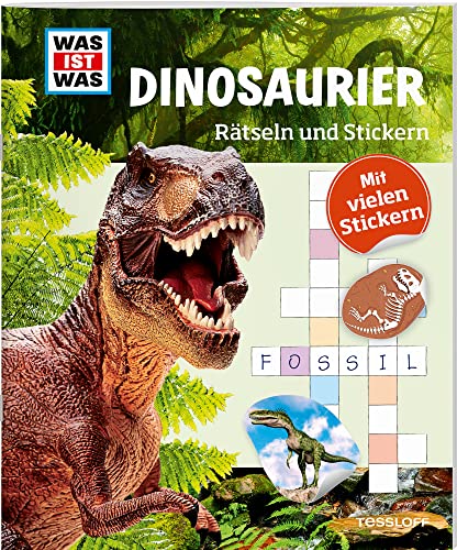 WAS IST WAS Rätseln und Stickern: Dinosaurier