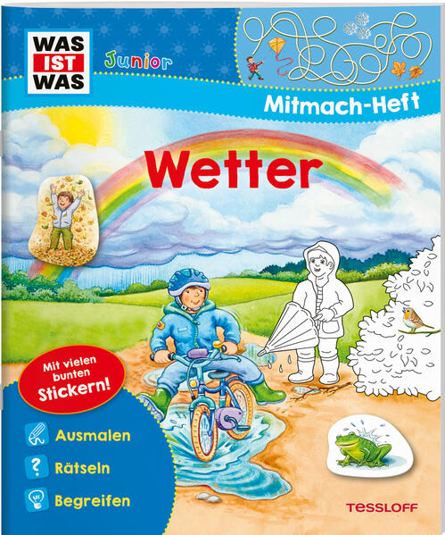 WAS IST WAS Junior Mitmach-Heft Wetter von Tessloff Verlag