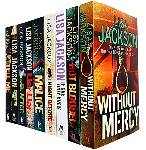 Lisa Jackson Collection 9-Bücher-Set (Expecting to Die, Liar Liar, If She Only Knew, The Morning After, Without Mercy, Tell Me, Hot Blooded, The Night Before, Malice)