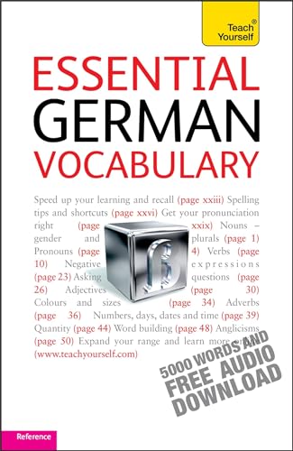 Teach Yourself. Essential German Vocabulary von Hodder And Stoughton Ltd.