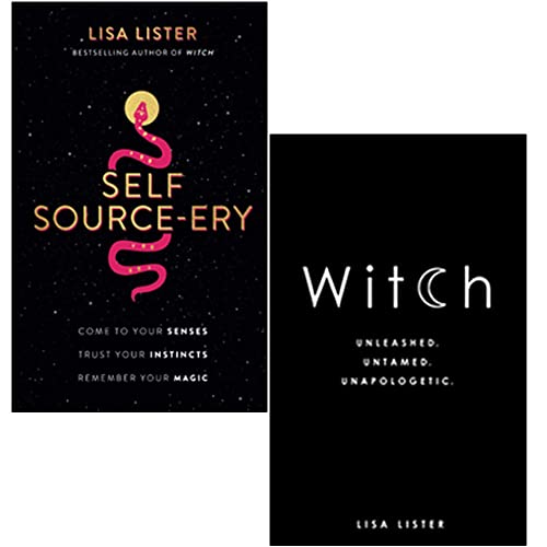 Lisa Lister Collection 2 Books Set (Self Source-ery, Witch Unleashed. Untamed. Unapologetic)