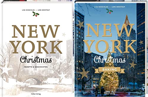 New York Christmas: Rezepte und Geschichten - 2 Bände im Set + 1 exklusives Postkartenset