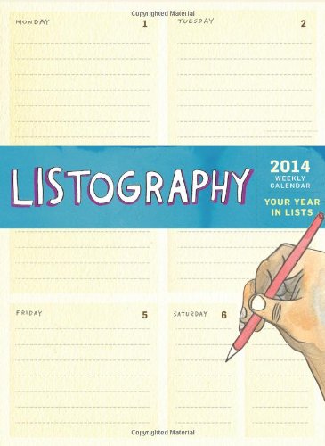 Listography 2014 Engagement Calendar (Calendars)