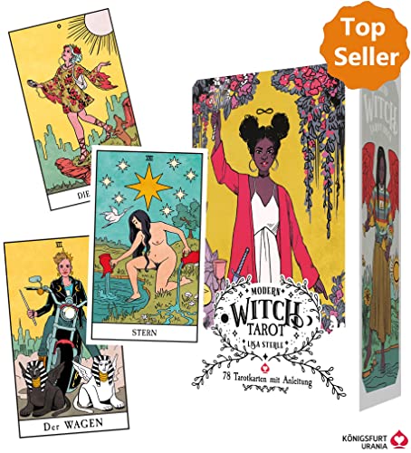 Modern Witch Tarot: 78 Tarotkarten mit Anleitung (Deutsche Ausgabe)