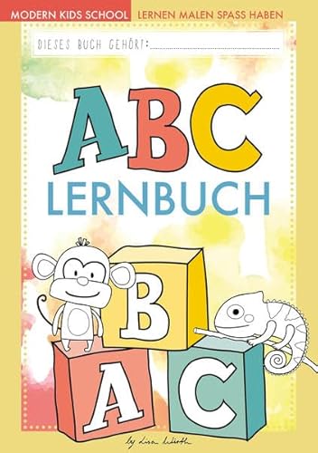 ABC lernen (MALLEN SPASS HABEN) - Das ABC-Buch der Tiere zum Erlernen des Alphabets | Buchstaben üben und schreiben lernen für Vorschule und Grundschule Paperback – 28 April 2017 von Nova MD