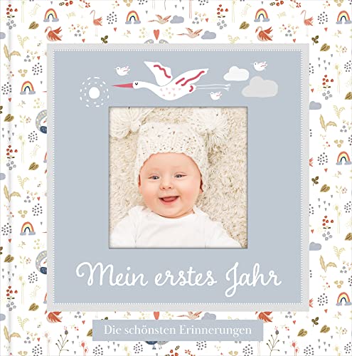 Babyalbum mit Fensterausschnitt für das 1. Lebensjahr zum Eintragen der schönsten Momente und Erinnerungen mit Platz für Fotos | genderneutral für Jungen und Mädchen Babyalbum mit Fensterausschnitt für das 1. Lebensjahr zum Eintragen der schönsten Momente und Erinnerungen mit Platz für Fotos | genderneutral für Jungen und Mädchen von NOVA MD